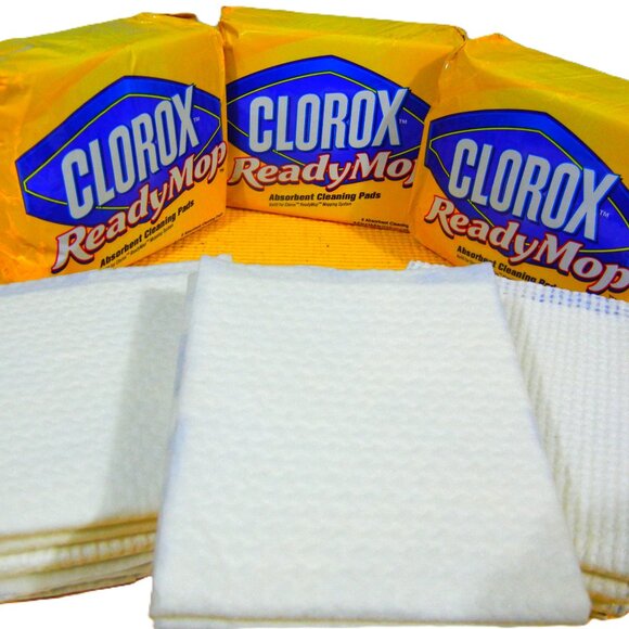 LARGE LOT  Clorox ReadyMop Refill PADS Open Box  34 Pads - Picture 1 of 4